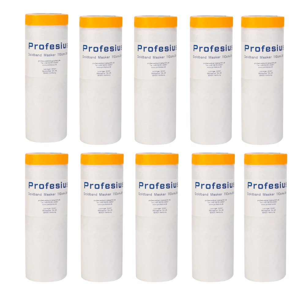 goldband masker sparpaket 20 rollen, abdeckband mit folie 16m im karton, masker abdeckfolie großpackung, goldband masker für profis, goldband abdeckfolie direkt vom hersteller, masker folie mit klebeband günstig kaufen, abdeckfolie mit goldband 20 stück, maler masker im sparset für großverbraucher