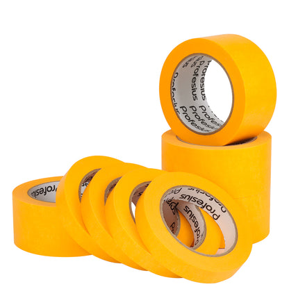 goldband 50m rolle produktbild, malerkrepp abdeckband washi tape gold, goldband klebeband für malerarbeiten, abdeckband 50m gold für präzise farbkanten, washi tape goldband rolle 50 meter, malerband gold für sauberes abkleben, professionelles abdeckband gold für renovierungen, goldband malerkrepp für innenbereiche