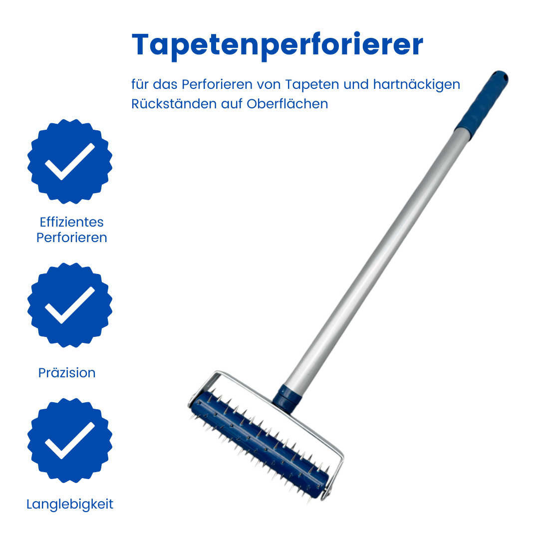 tapetenigel 15cm, stachelwalze für tapetenentfernung, igelwalze tapeten perforierer, nagelwalze tapete ablösen, tapetenperforierer für renovierung, werkzeug tapete entfernen stachelwalze, tapetenentferner walze mit spitzen, tapetenigel renovierung werkzeug