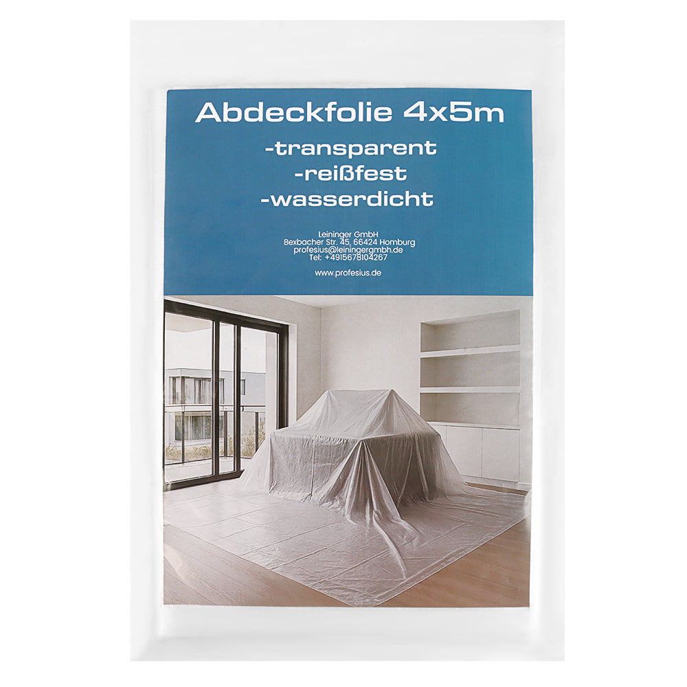 Malerplane Abdeckfolie 100m² (2 x 50m) Schutzfolie auf Rolle Renovieren HDPE10my Malerplane Abdeckfolie 100m² (2 x 50m) Schutzfolie auf Rolle Renovieren HDPE10my