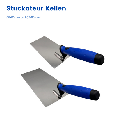 Maurerkellen Set 13-teilig – Profi Werkzeug für Putz & Fliesen