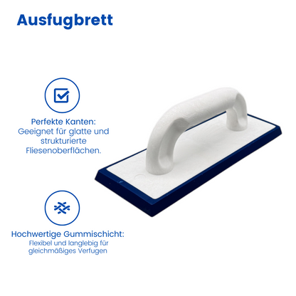 Fliesenleger Waschset – Flieseneimer mit Rollen & Werkzeug