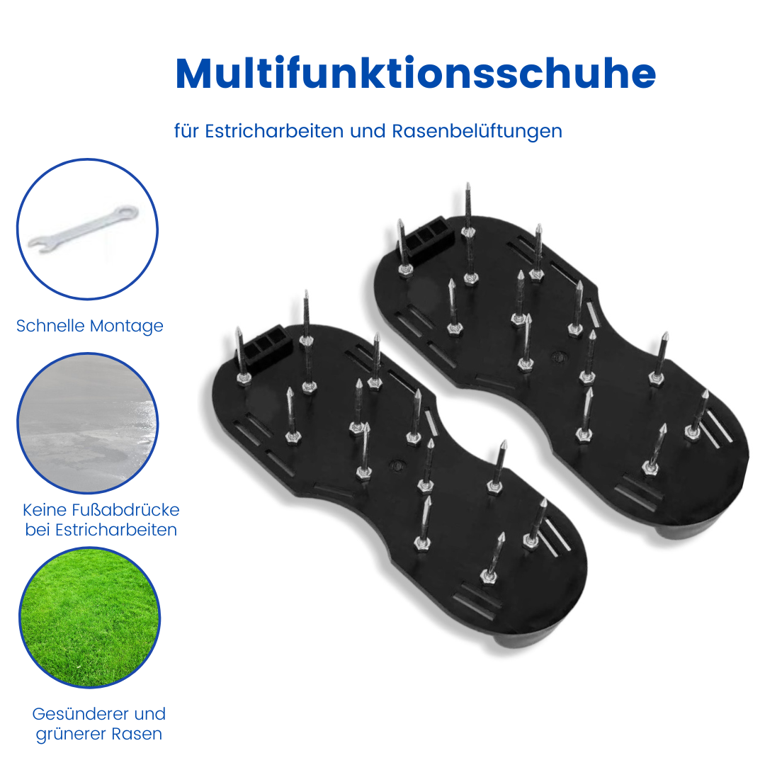 agelschuhe für bodenausgleichsmasse, estrichschuhe universalgröße, nagelschuhe mit spikes für estrich, bodenbeschichtung schuhe mit nägeln, epoxidharz schuhe nagelsohlen, nagelschuhe für bodenleger, schuhe für frisch gegossene böden, 1 paar nagelschuhe universalgröße