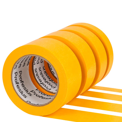 goldband 50m rolle produktbild, malerkrepp abdeckband washi tape gold, goldband klebeband für malerarbeiten, abdeckband 50m gold für präzise farbkanten, washi tape goldband rolle 50 meter, malerband gold für sauberes abkleben, professionelles abdeckband gold für renovierungen, goldband malerkrepp für innenbereiche