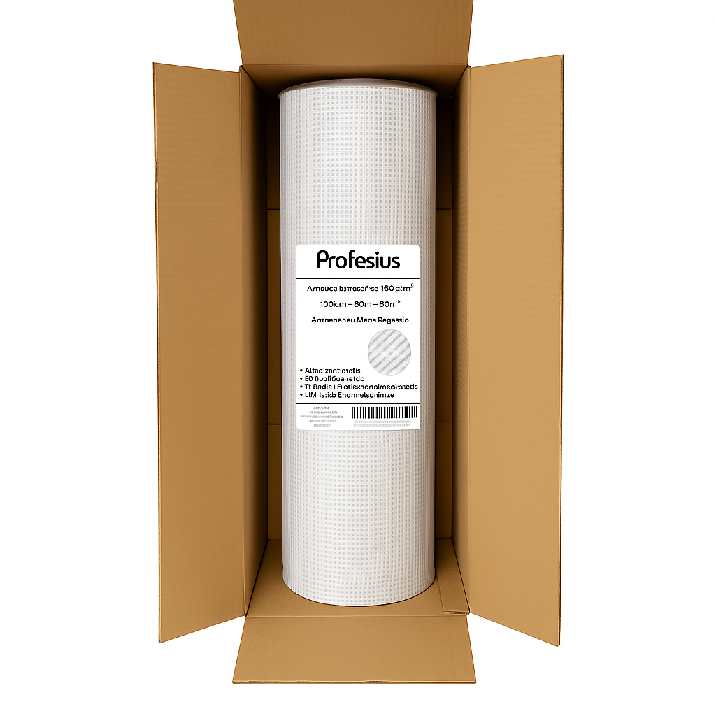 Amierungsgewebe Rolle Weiß im Karton 1m x 50m 160g/m² 4x4mm 