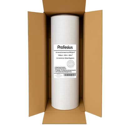 Amierungsgewebe Rolle Weiß im Karton 1m x 50m 160g/m² 4x4mm 