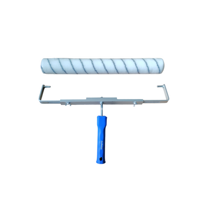 bodenbeschichtungswalze 50cm nylon 13mm, großflächenwalze mit bügel für garage, beschichtungswalze für fliesenboden, epoxidharz walze für wohnraum und keller, industrie walze für große flächen, nylonwalze mit verstellbügel 50cm, professionelle bodenwalze für estrich und beton, bodenwalze für epoxidharzbeschichtung in werkstatt oder keller