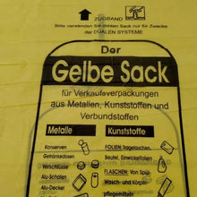 Gelbe Säcke 90 Liter mit Zugband – reißfeste Müllbeutel für Verpackungsabfälle und Wertstoffsammlung