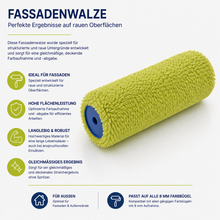 Gepolsterte Fassadenwalze 25cm