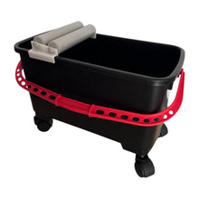 Fliesenleger Wascheimer 20 l – Eimer mit Rollen & Sieb